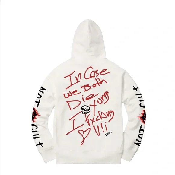 🔥CHRISTIANSEXCLUB I Fvcking Luv U Hoodie - WHITE🔥 - Picture 2 of 4